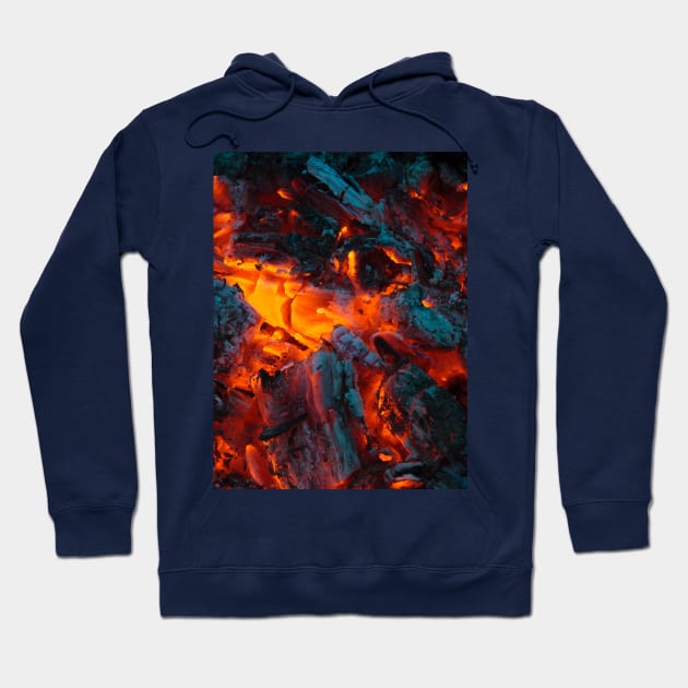 Flame & Ash Hoodie by UrbanBlazeStudio